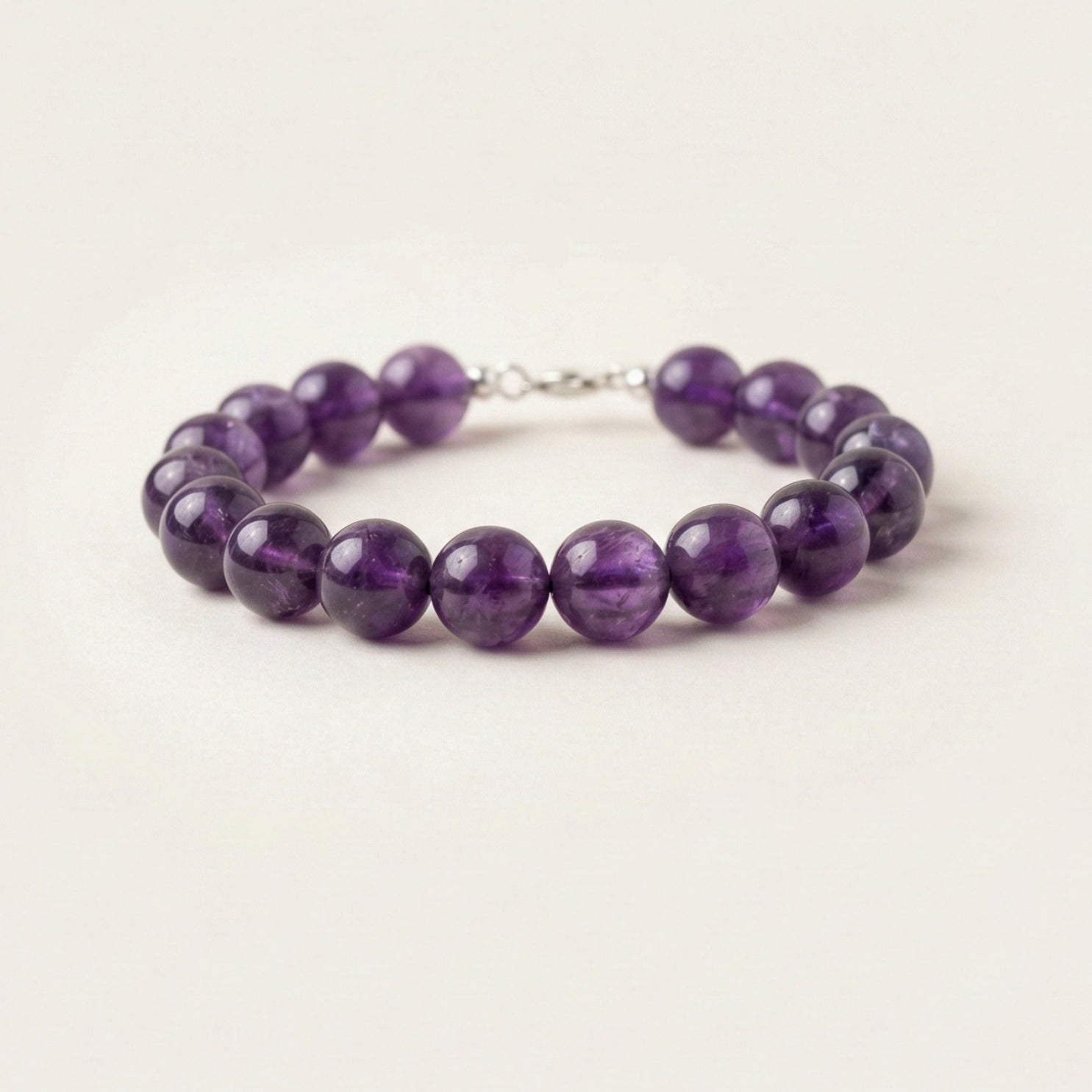 Amethyst Crystal Bracelet – Natural Healing Stone
