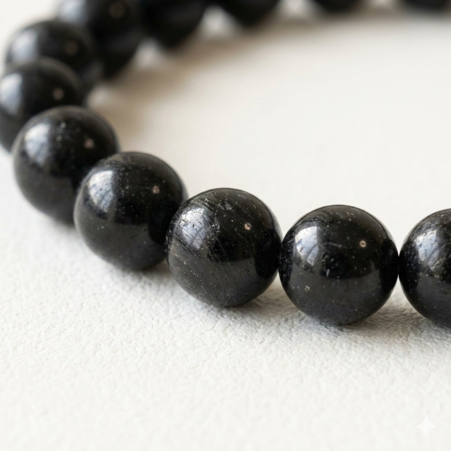 Black Tourmaline Crystal Bracelet – Protective Healing Stone