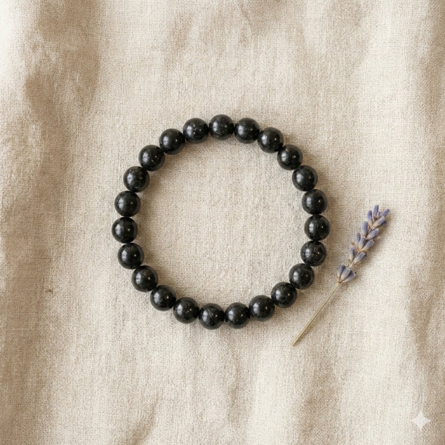 Black Tourmaline Crystal Bracelet – Protective Healing Stone