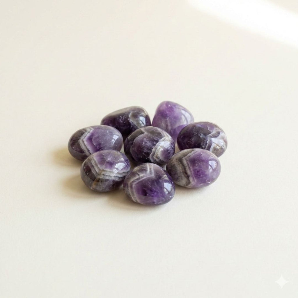 Amethyst Tumble Stone – Natural Healing Crystal