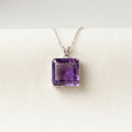 Amethyst Crystal Pendant – Calm & Clarity Stone