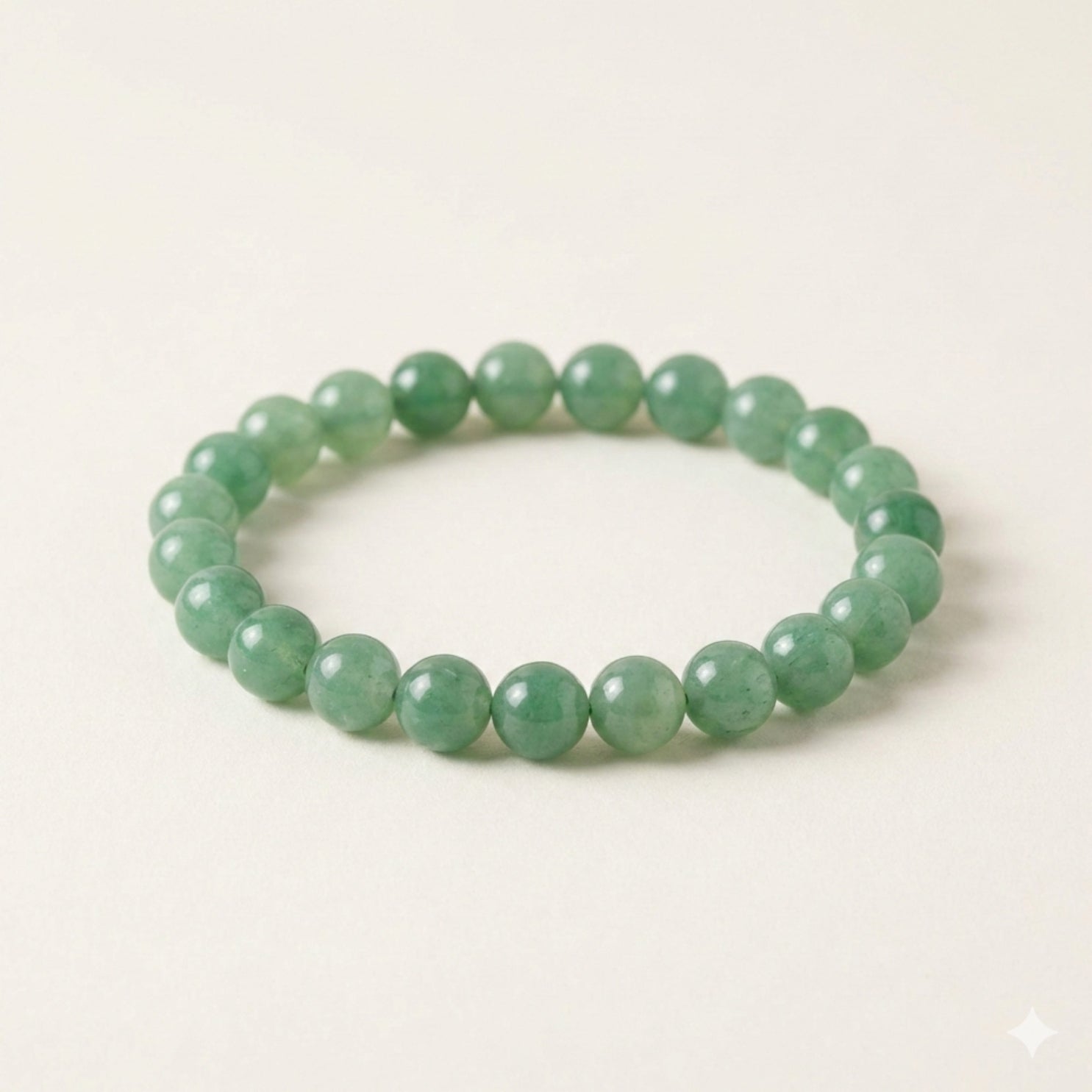 Green Aventurine Crystal Bracelet – Growth & Opportunity Stone