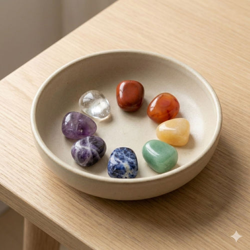 7 Chakra Tumble Stone Set – Complete Energy Balance Kit