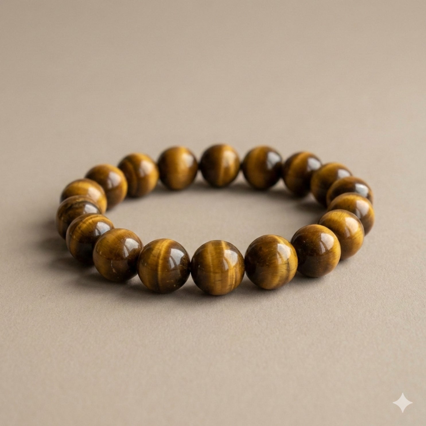 Tiger Eye Crystal Bracelet – Confidence & Strength Stone