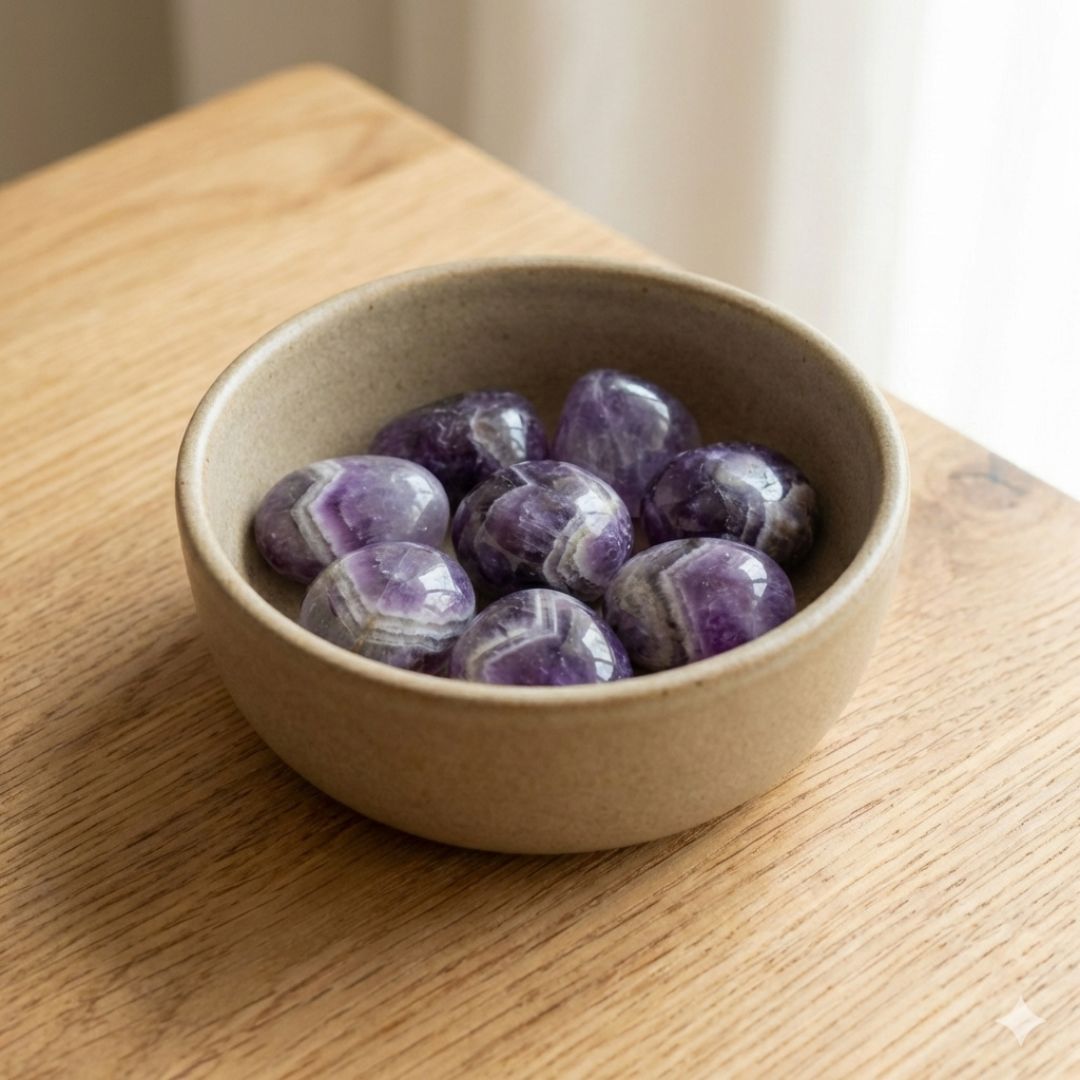 Amethyst Tumble Stone – Natural Healing Crystal