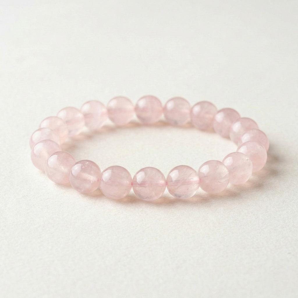 Rose Quartz Crystal Bracelet – Stone of Love & Harmony