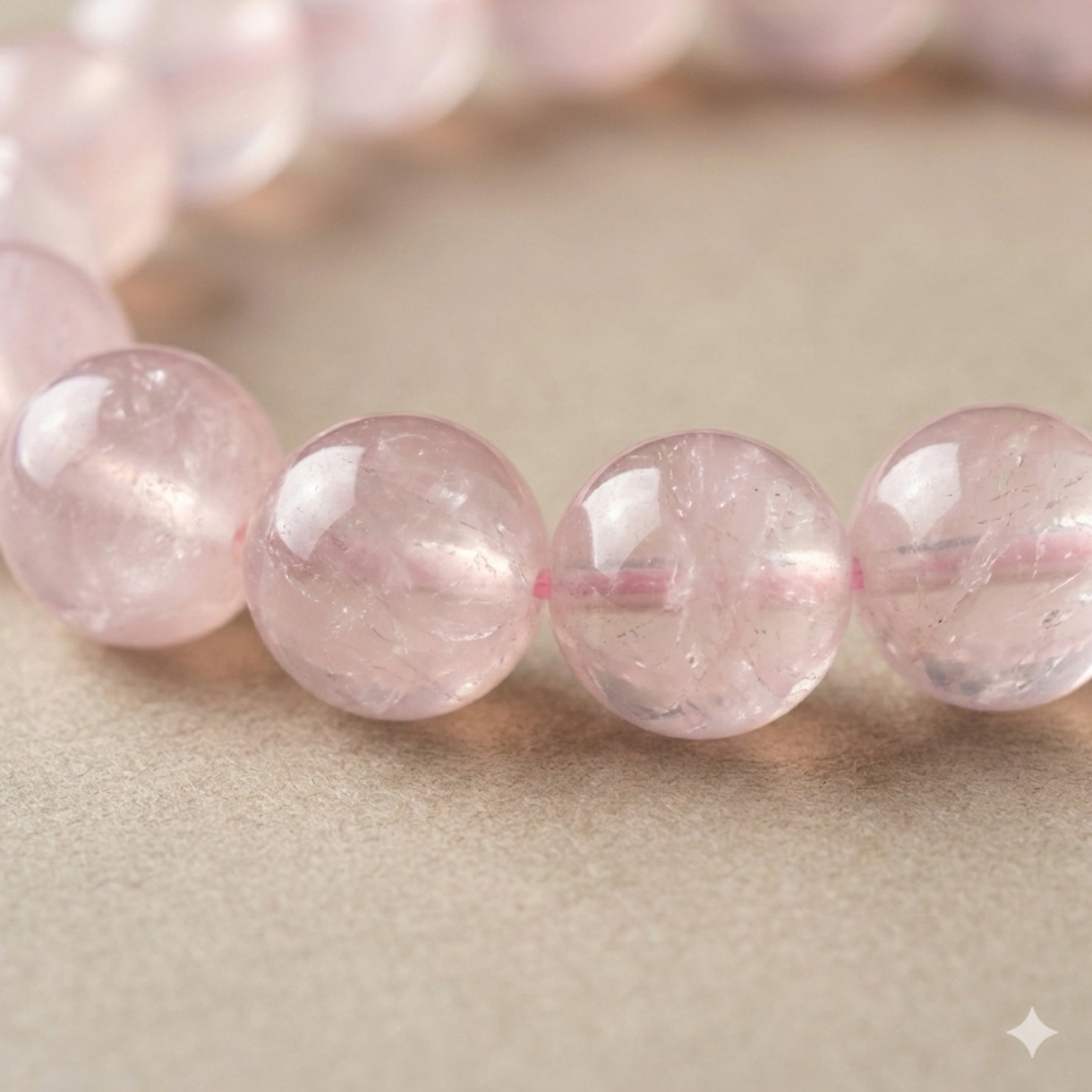 Rose Quartz Crystal Bracelet – Stone of Love & Harmony