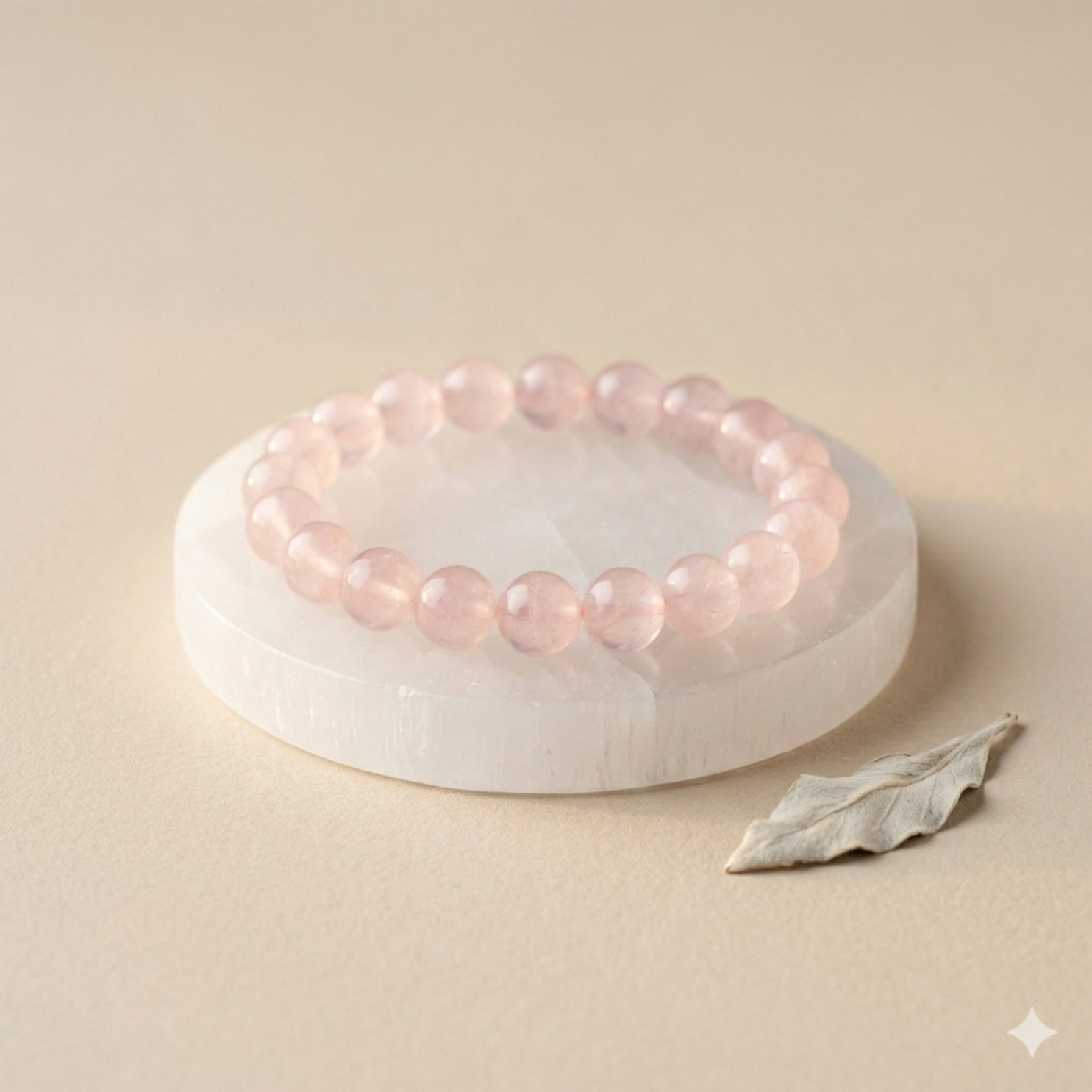 Rose Quartz Crystal Bracelet – Stone of Love & Harmony