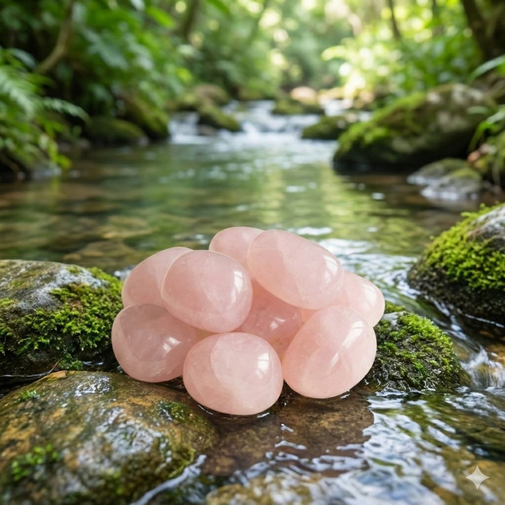 Rose Quartz Tumble Stone – Stone of Love & Emotional Healing