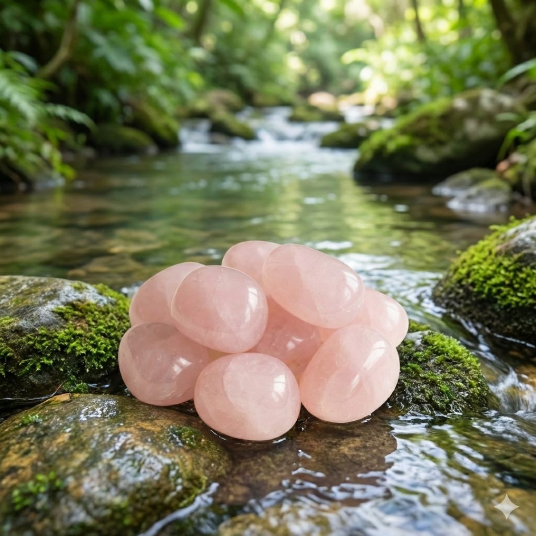 Rose Quartz Tumble Stone – Stone of Love & Emotional Healing