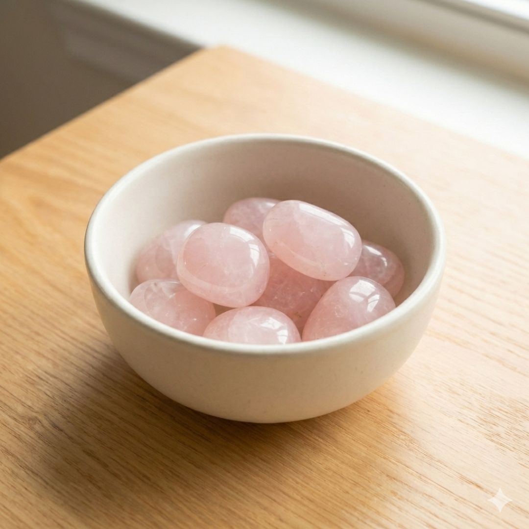 Rose Quartz Tumble Stone – Stone of Love & Emotional Healing