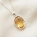 Citrine Crystal Pendant – Positivity & Abundance Stone