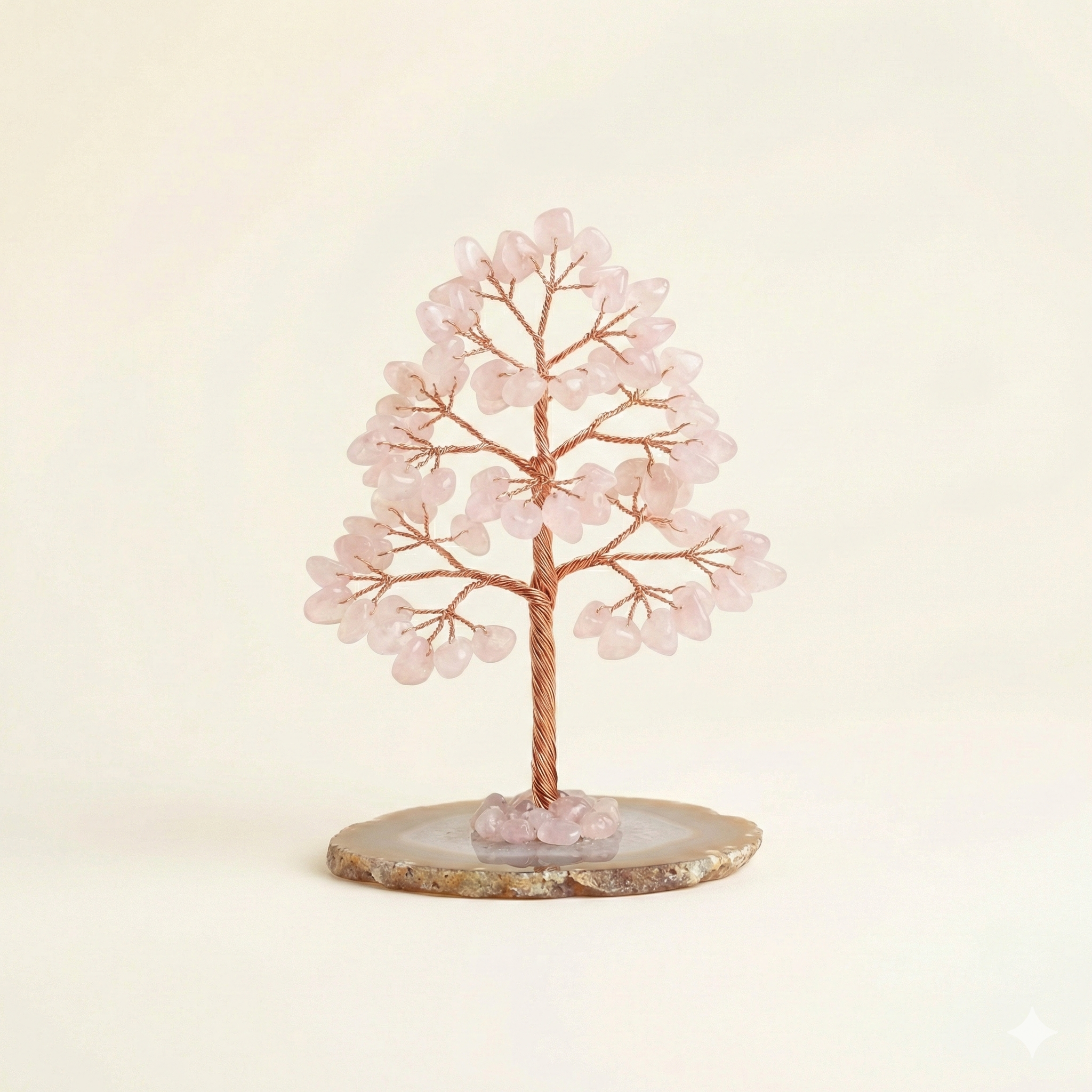 Rose Quartz Crystal Tree – Love & Harmony Decor