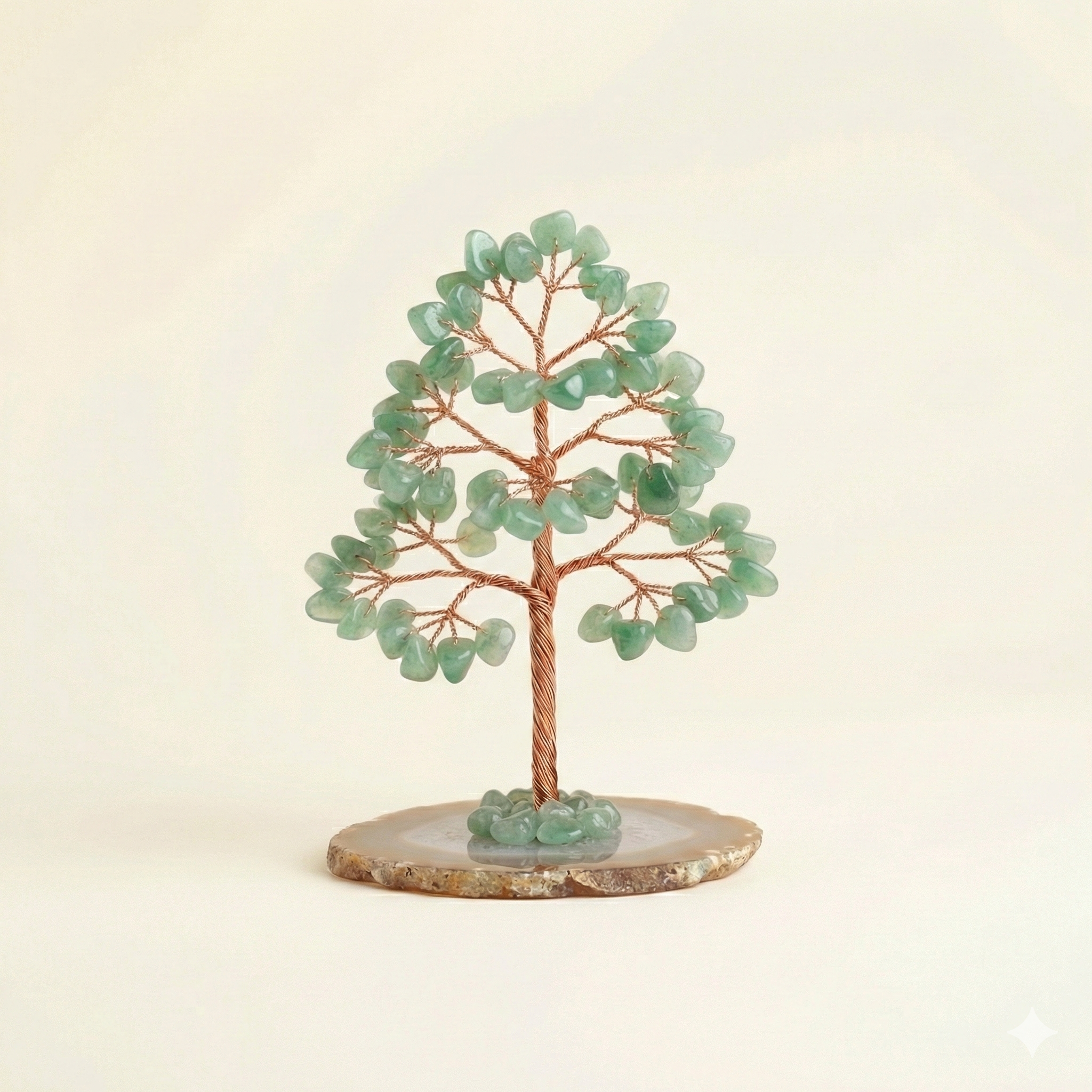 Green Aventurine Crystal Tree – Growth & Balance Decor