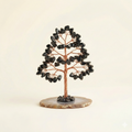 Black Tourmaline Crystal Tree – Protection & Grounding Decor