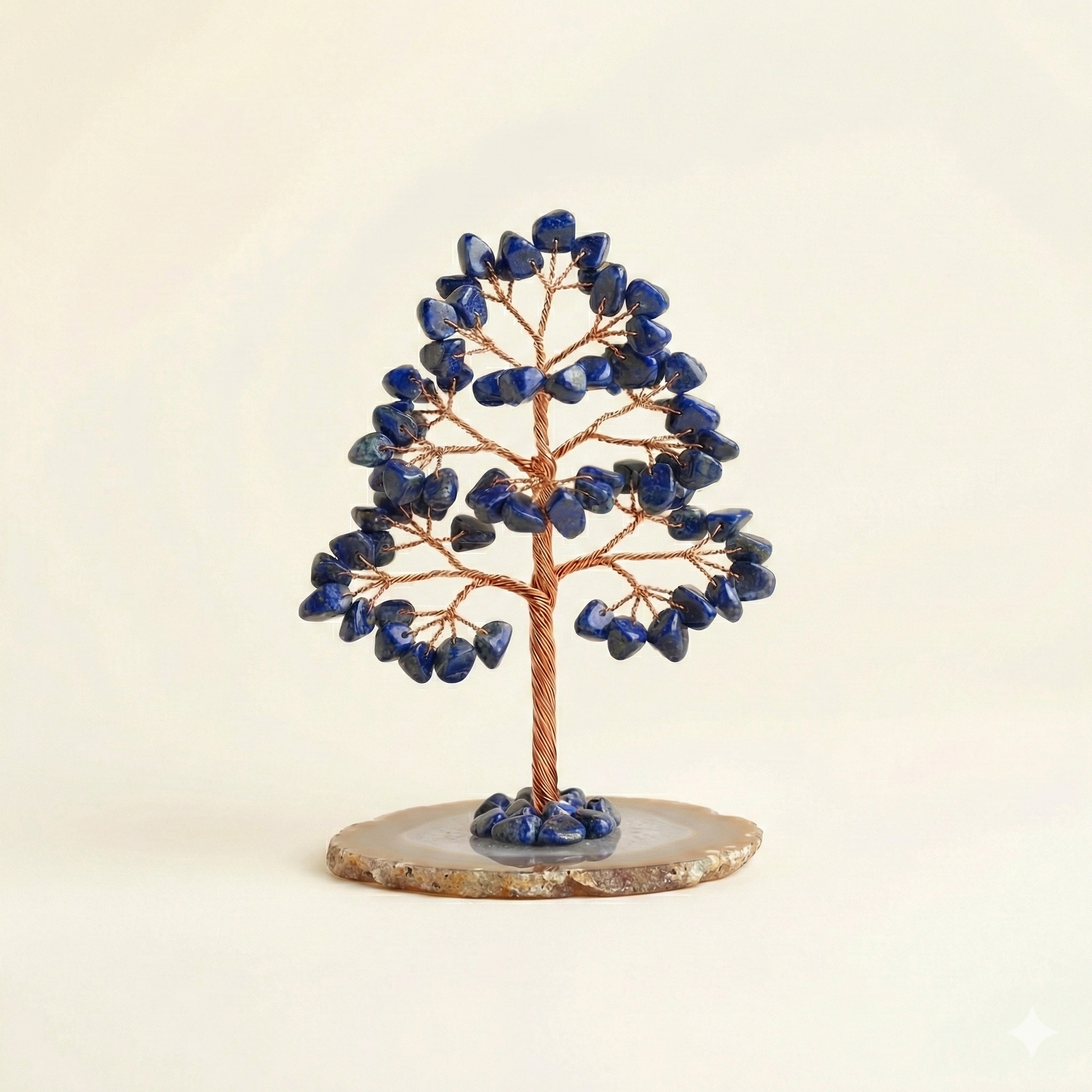 Lapis Lazuli Crystal Tree – Wisdom & Communication Decor