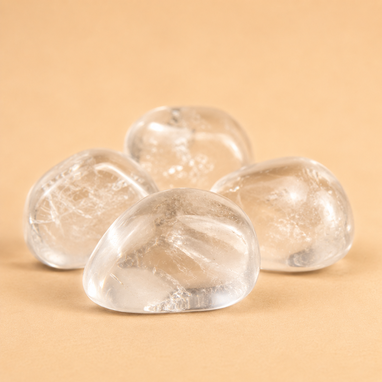  Clear Quartz Tumble Stone 