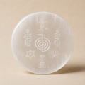 Auriclane Reiki Signs Selenite Charging Plate product photo for Auriclane