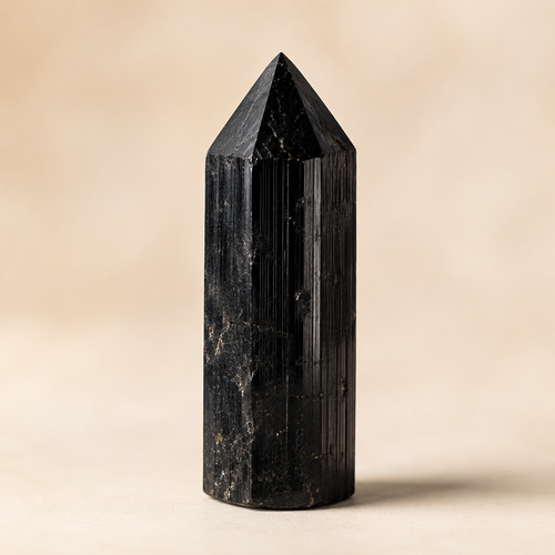  Black Tourmaline Pencil Point 
