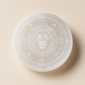 Auriclane Zodiac Lion Selenite Charging Plate product photo for Auriclane