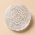 Auriclane 5 Elements Selenite Charging Plate product photo for Auriclane